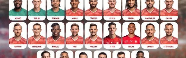 瑞士队公布24人名单：扎卡领衔，佐默、沙奇里在列